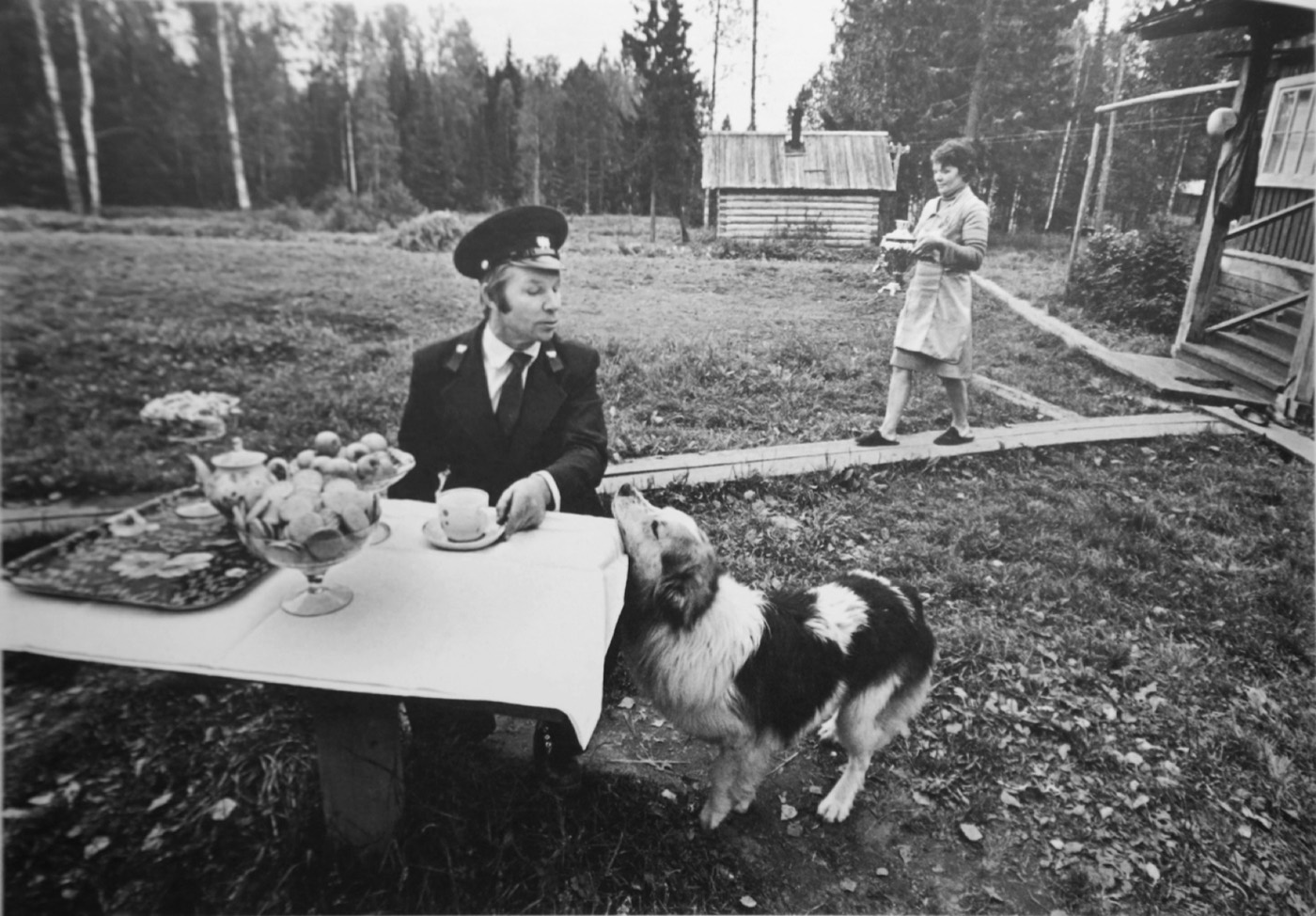 У лесника из Карелии Александра Васильевича Новожилова праздник (1981) Фото: Павел Кривцов