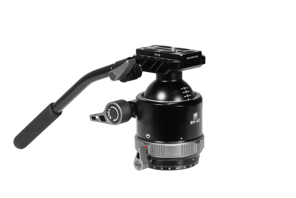 SIRUI BH-60: переключение с фото на видео одним кольцом